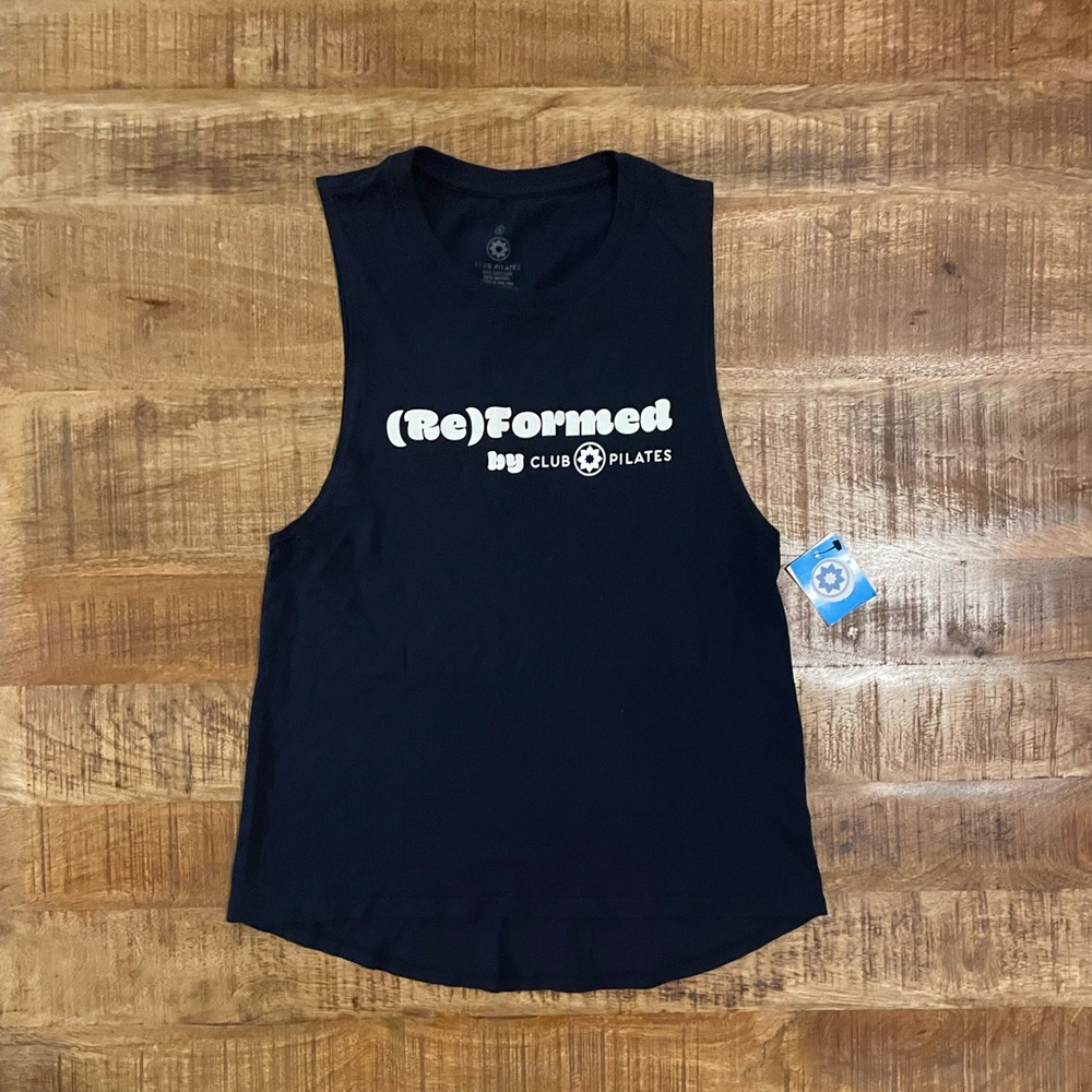 NWT Club Pilates ‘Reformed by CP’ Muscle Tank